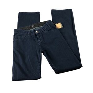 NWT Nau Dark Wash Low Rise Regular Straight Jeans Indigo Organic